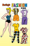 ARCHIE COMICS 85TH ANNIVERSARY PRESENTS BETTY & VERONICA FASHION PAGES (ONE-SHOT) CVR E DAN DECARLO SILVER FOIL BETTY PIN-UP VAR