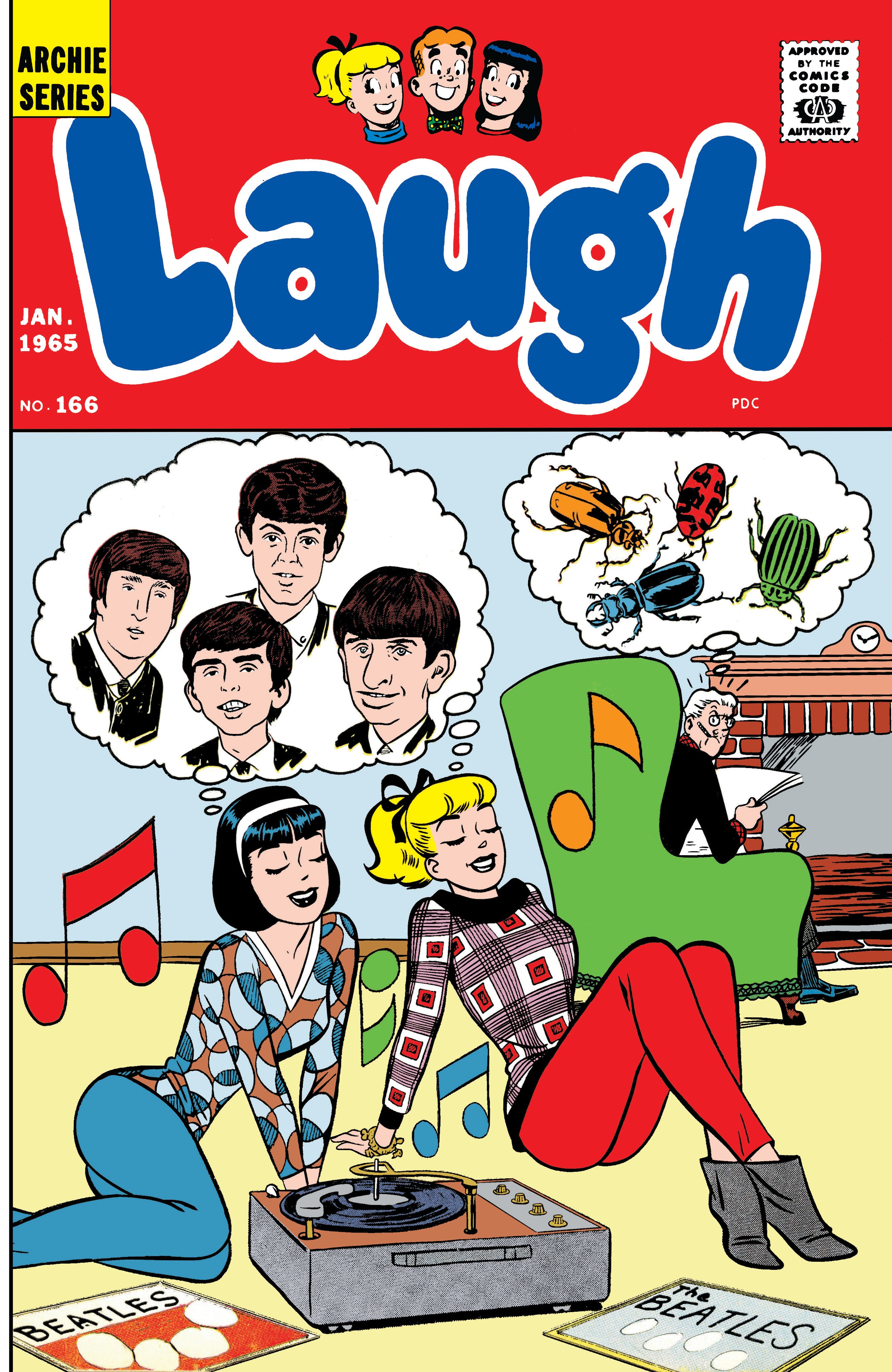 LAUGH #166 FACSIMILE EDITION CVR D HARRY LUCEY MARIO ACQUAVIVA FOIL VAR
