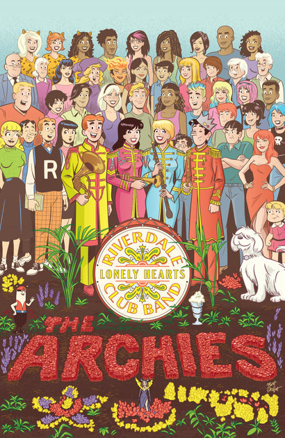 LAUGH #166 FACSIMILE EDITION CVR E MATT TALBOT FOIL FULL ART SGT PEPPERS VAR