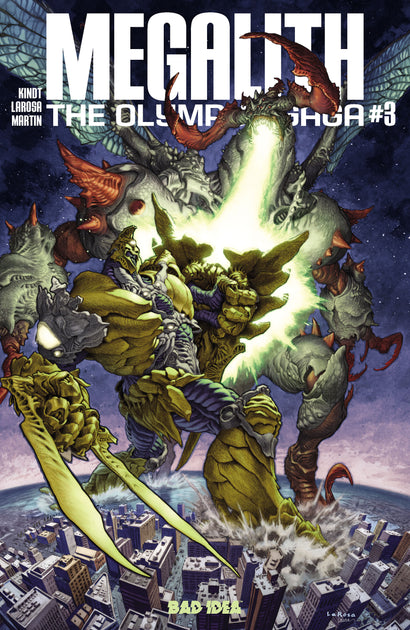OLYMPUS SAGA MEGALITH #3 CVR A LEWIS LAROSA