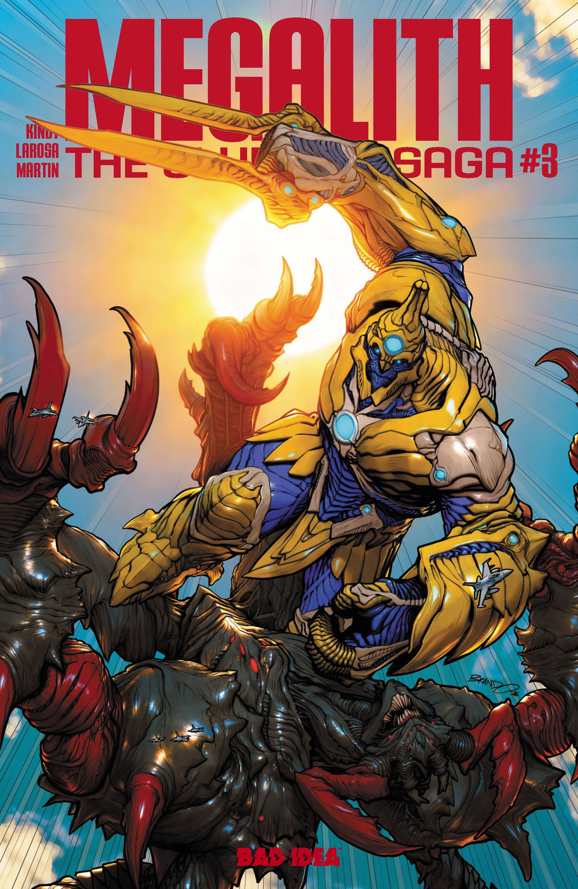 OLYMPUS SAGA MEGALITH #3 CVR B BRANDON PETERSON VAR