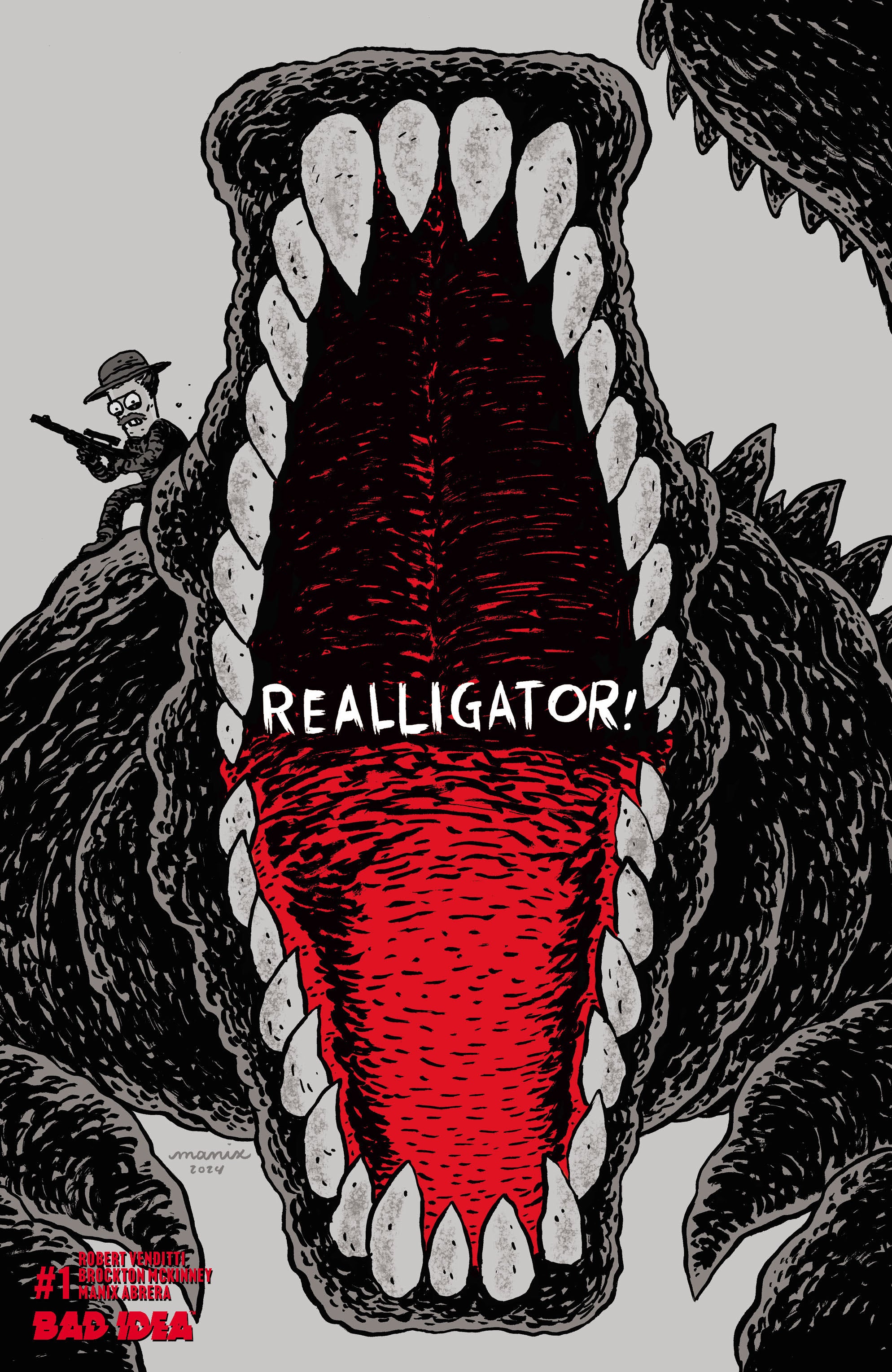 REALLIGATOR #1 CVR A MANIX ABRERA