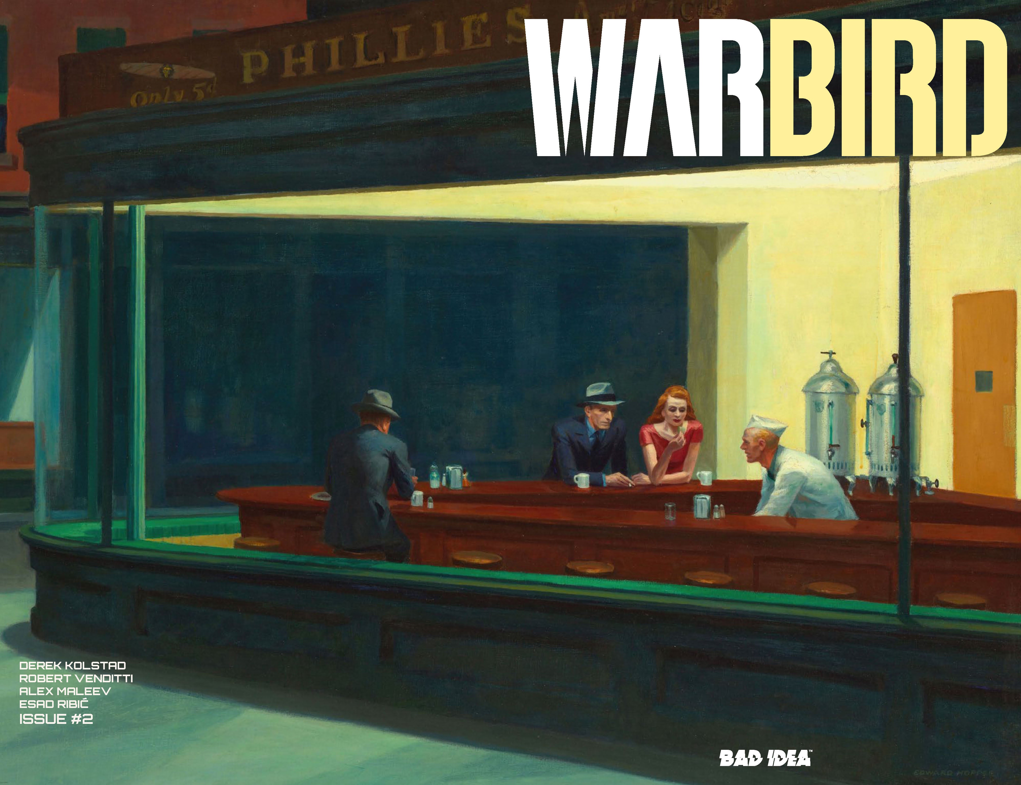 WARBIRD #2 CVR C EDWARD HOPPER OLD MASTERS VAR