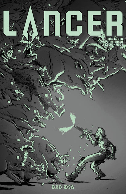 LANCER #1 CVR I JAKE BAKER GLOW IN THE DARK VAR