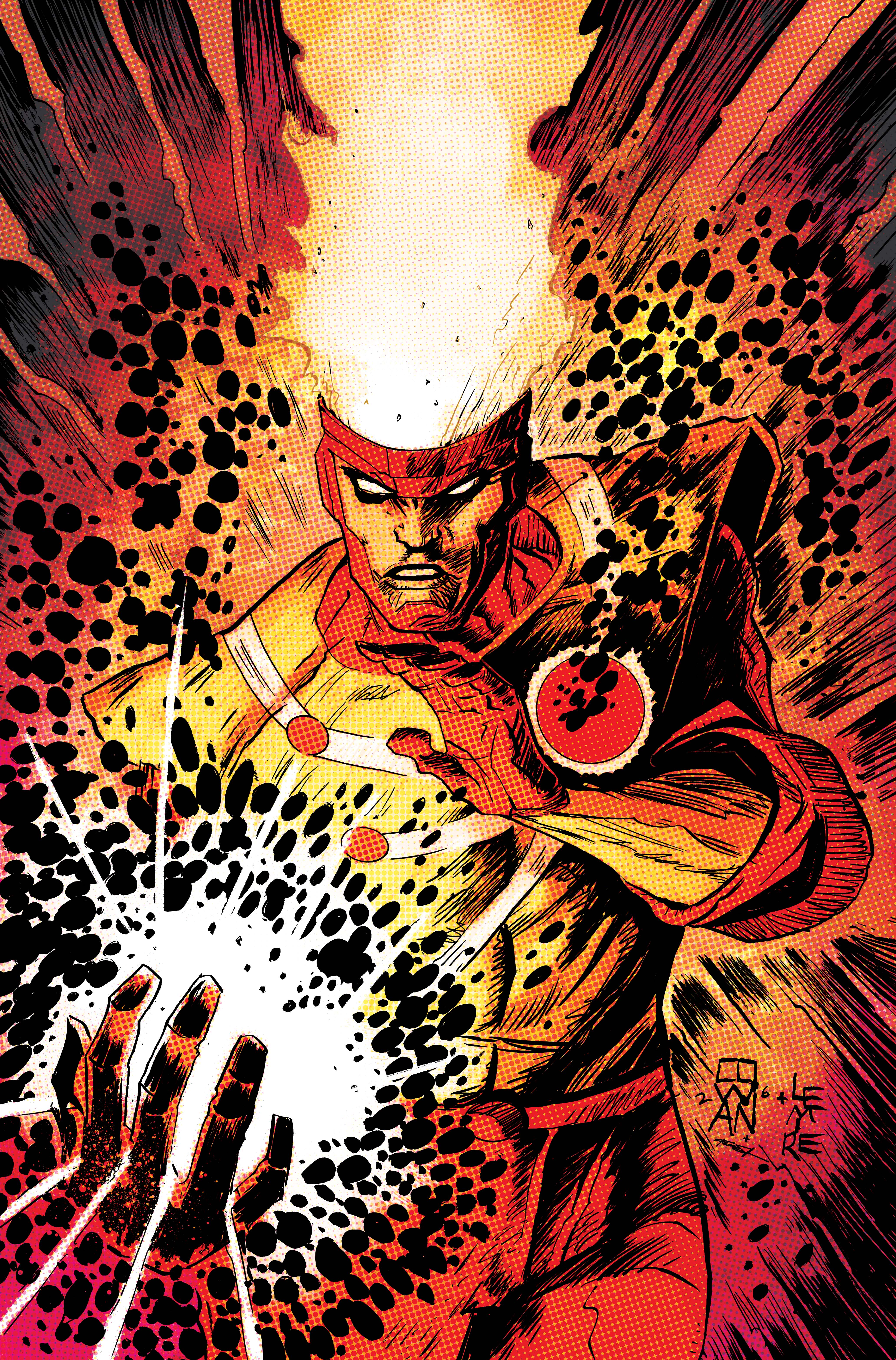 FURY OF FIRESTORM #5 CVR B DENYS COWAN & JEFF LEMIRE CARD STOCK VAR