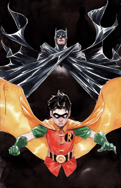 BATMAN & ROBIN YEAR ONE DYNAMIC DUOS #1 CVR C DUSTIN NGUYEN CARD STOCK VAR