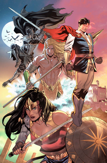 DARK KNIGHTS OF STEEL II #2 CVR D LUCAS MEYER CARD STOCK VAR