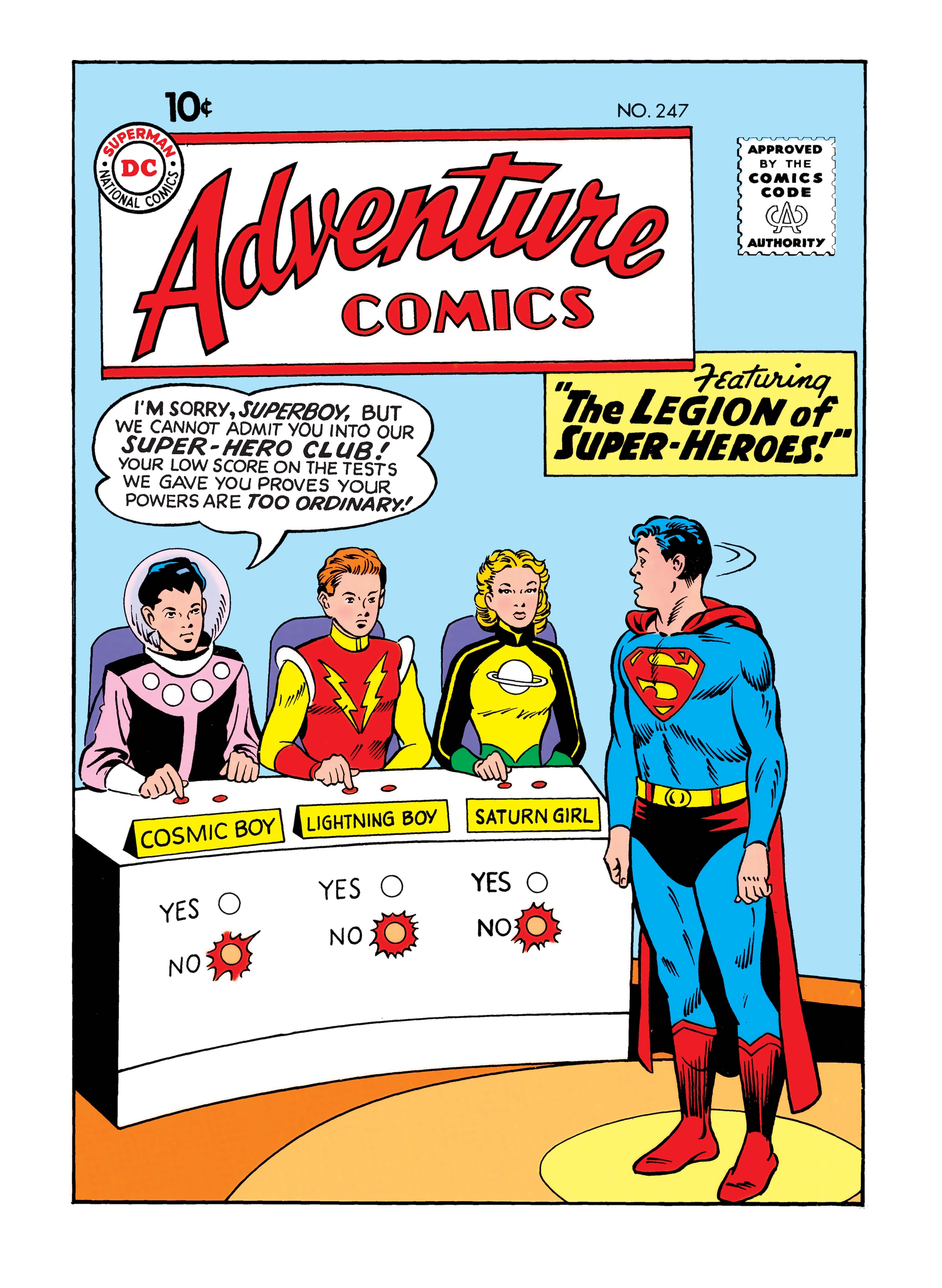 ADVENTURE COMICS #247 FACSIMILE EDITION CVR A CURT SWAN