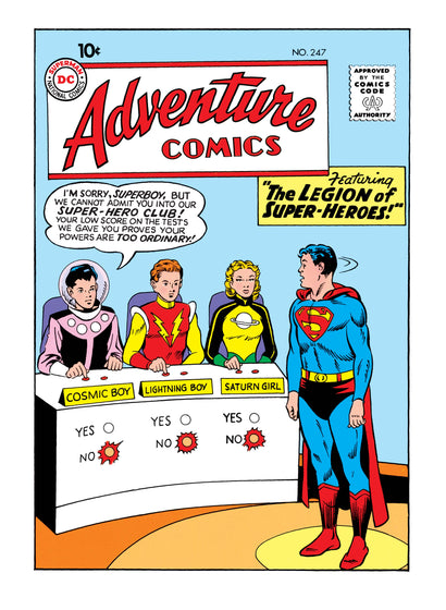 ADVENTURE COMICS #247 FACSIMILE EDITION CVR A CURT SWAN