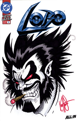 DF LOBO #1 SIGNED AND REMARKED BY KEN HAESER