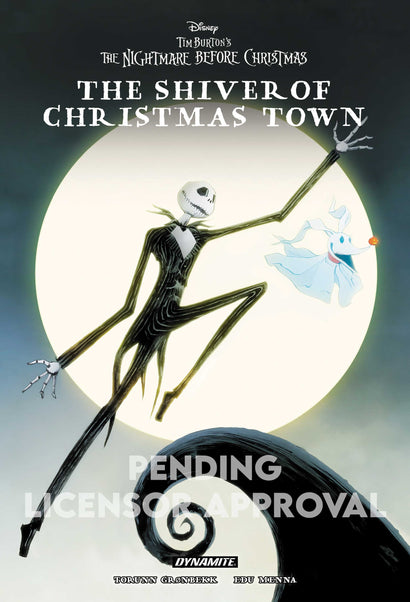 DISNEY TIM BURTONS THE NIGHTMARE BEFORE CHRISTMAS THE SHIVER OF CHRISTMAS TOWN HC