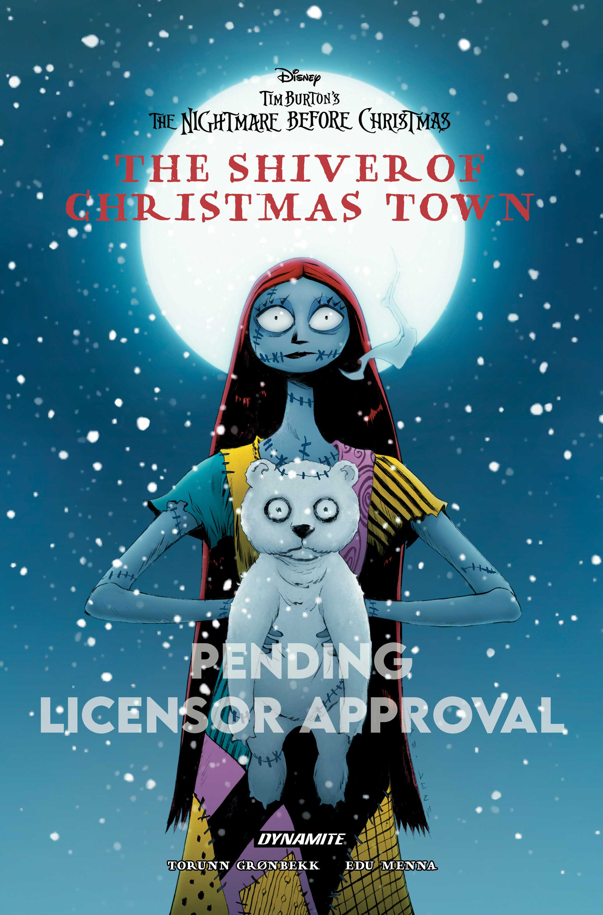 DISNEY TIM BURTONS THE NIGHTMARE BEFORE CHRISTMAS THE SHIVER OF CHRISTMAS TOWN TP