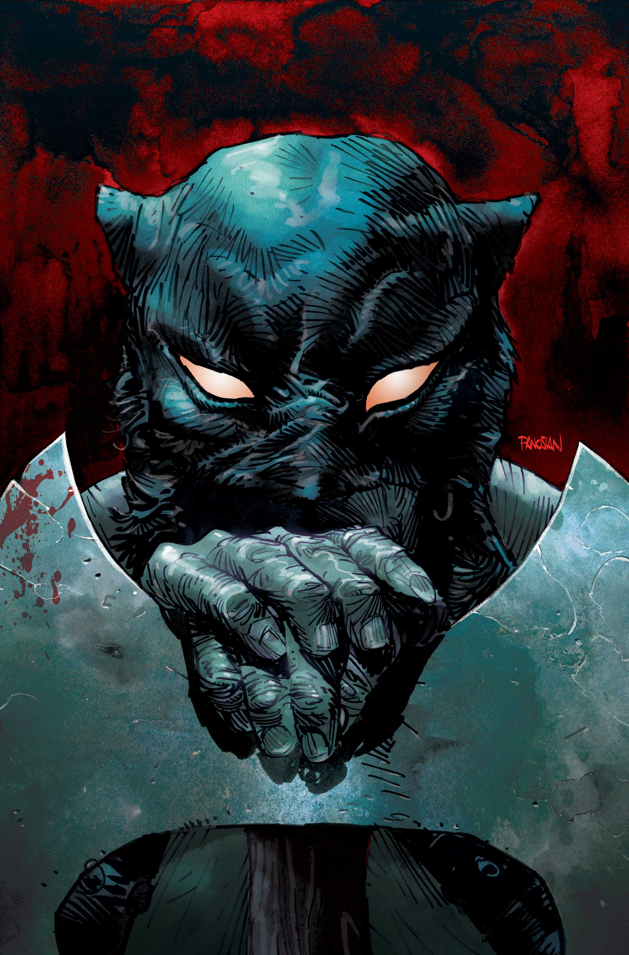 FIRE AND ICE DARKWOLF #2 CVR F DAN PANOSIAN METAL PREMIUM VAR