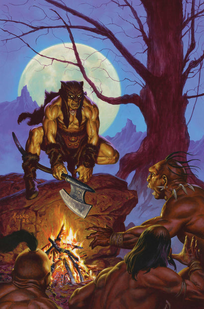 FIRE AND ICE DARKWOLF #2 CVR G JOE JUSKO LTD VIRGIN VAR