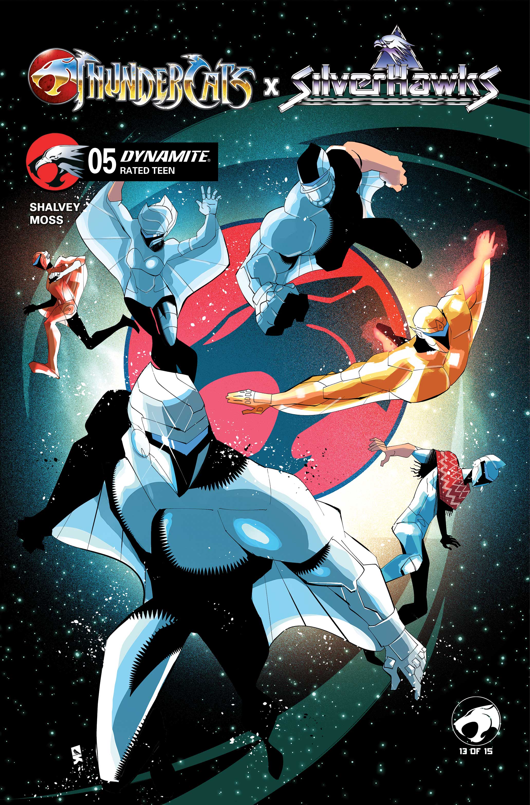 THUNDERCATS X SILVERHAWKS #5 CVR D GEORGE KAMBADAIS VAR