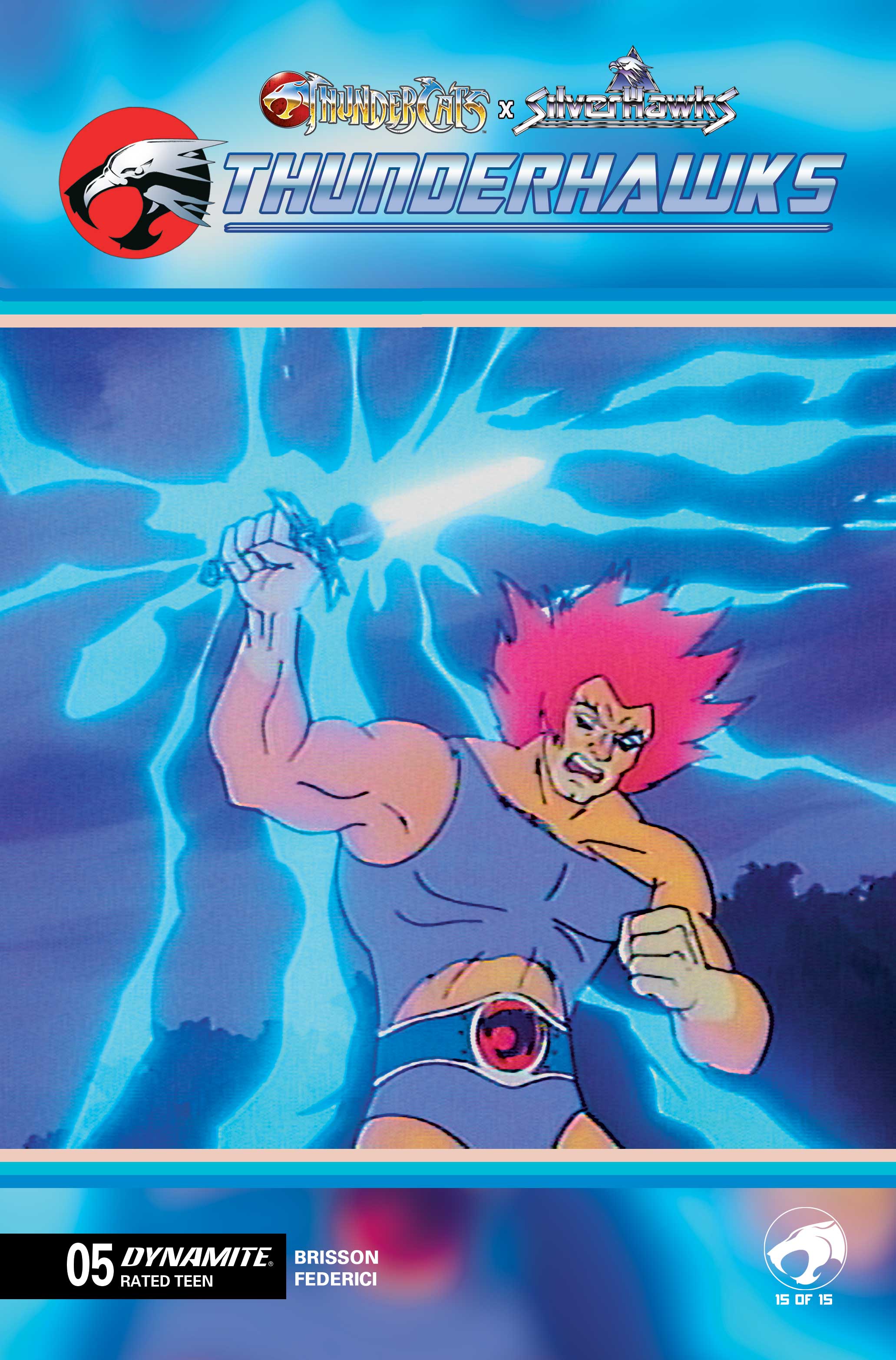 THUNDERCATS X SILVERHAWKS THUNDERHAWKS #5 CVR E ANIMATION ART VAR