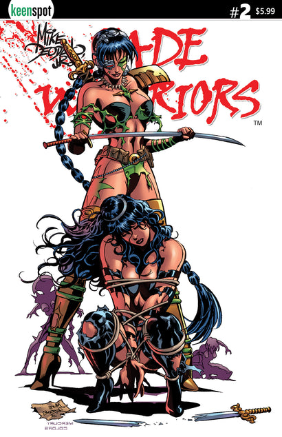 JADE WARRIORS #2 CVR C MIKE DEODATO ALL TIED UP VAR