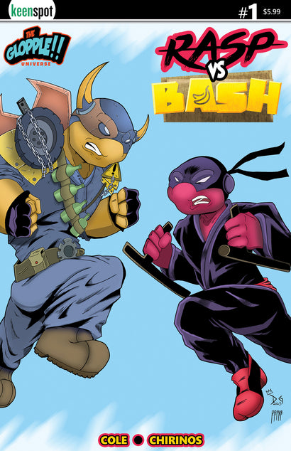 RASP VS BASH #1 CVR B DANNY GIVENS & TOM RAPKA VAR