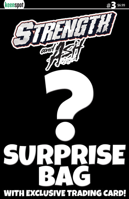 STRENGTH & ASH #3 CVR B SURPRISE COVER BAGGED WITH TRADING CARD VAR