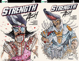 STRENGTH & ASH #3 CVR D STEFANO CARDOSELLI & FRANCESCA PERILLO HOLOFOIL FLIP VAR