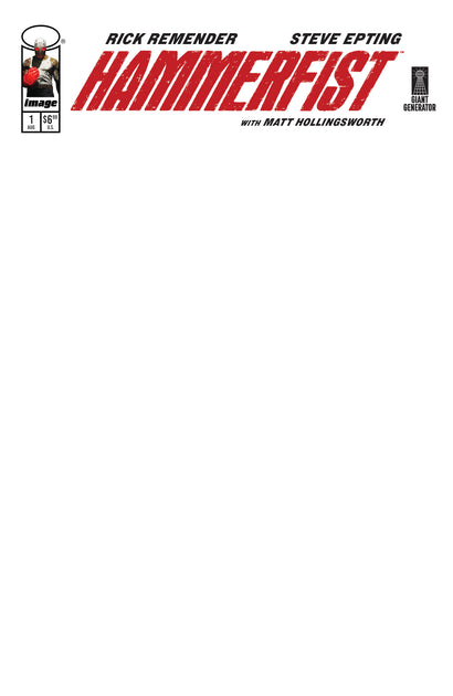 HAMMERFIST #1 CVR D BLANK SKETCH VAR