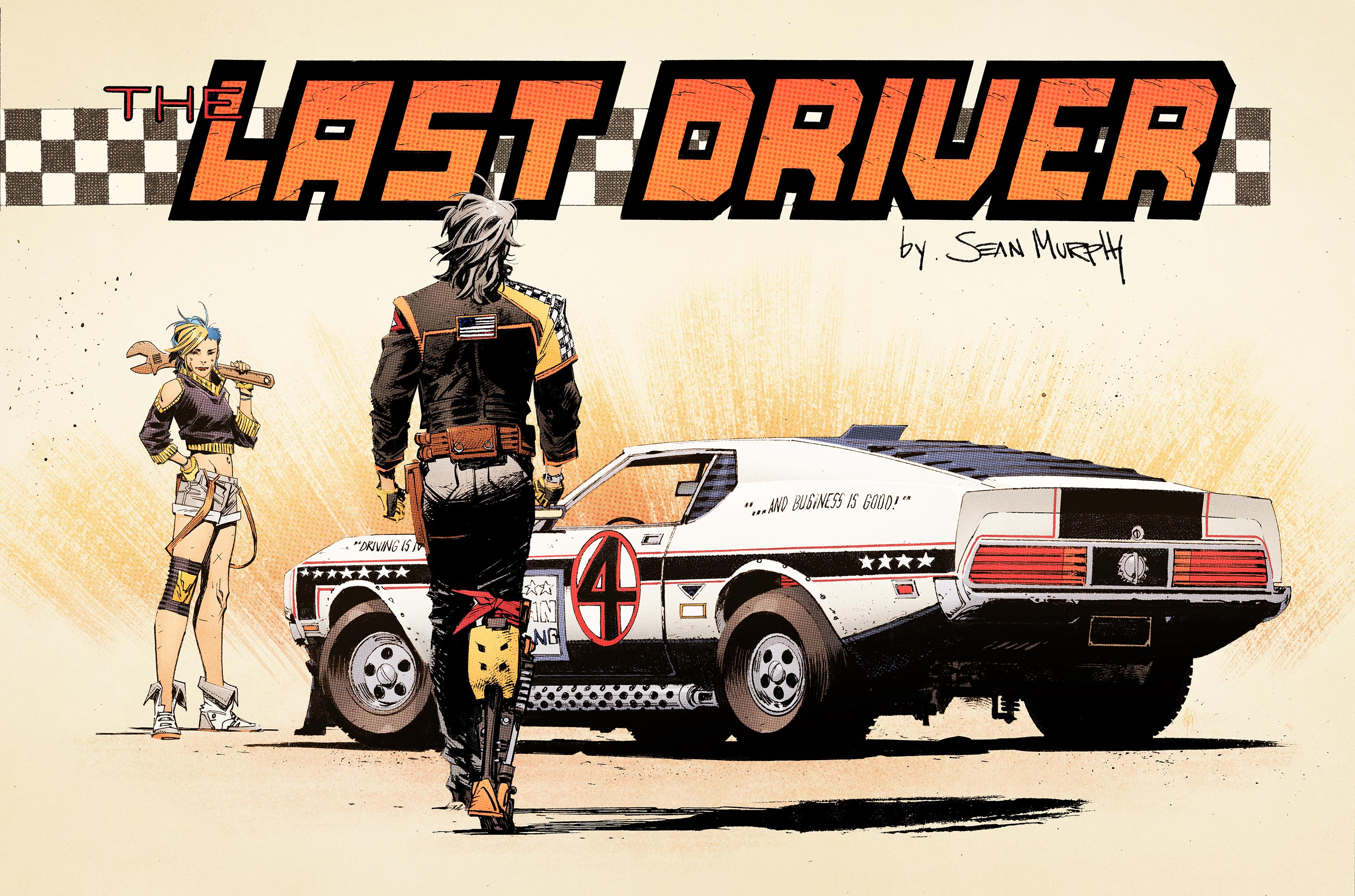 LAST DRIVER #1 CVR B SEAN MURPHY WRAPAROUND VAR
