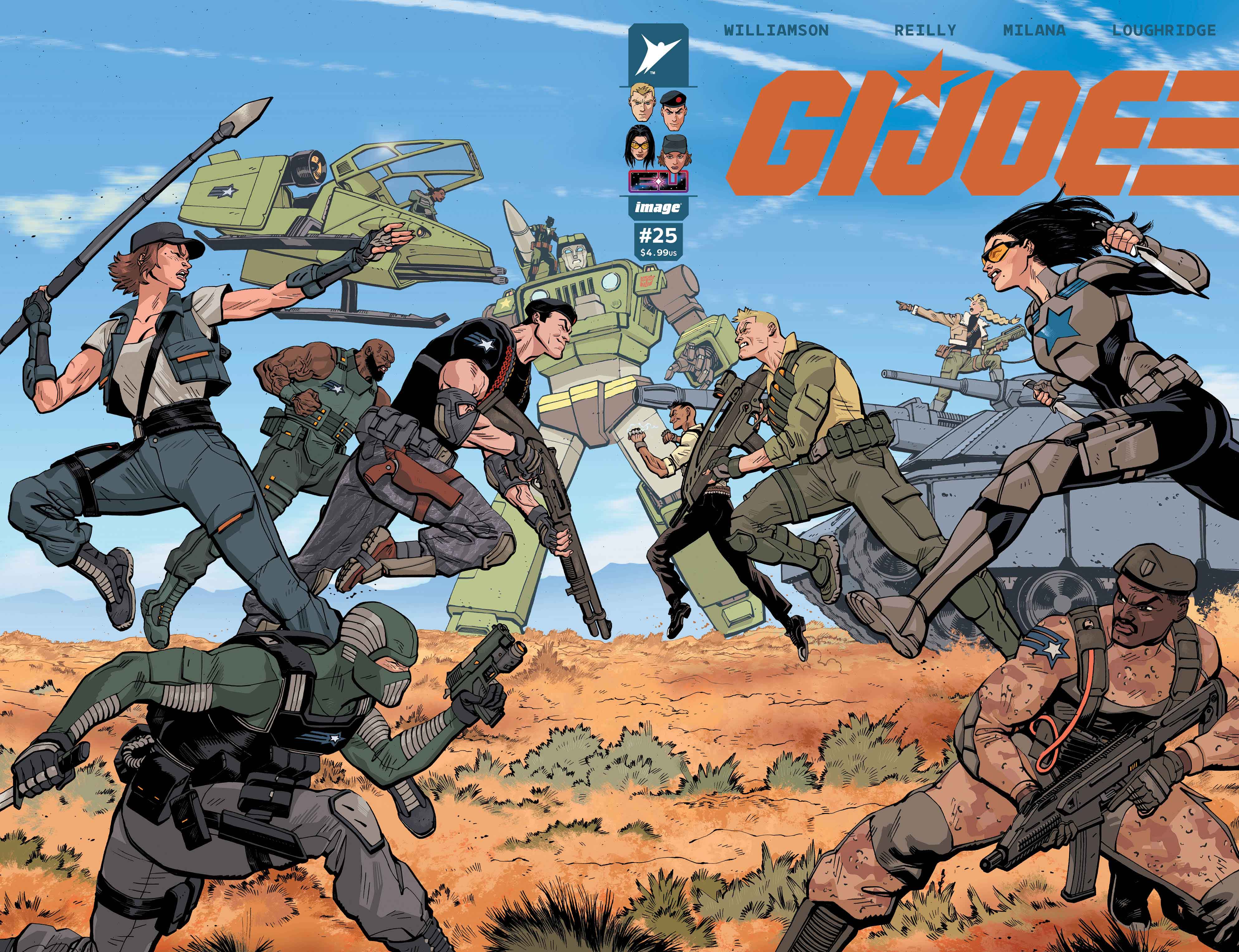 GI JOE #25 CVR A TOM REILLY WRAPAROUND