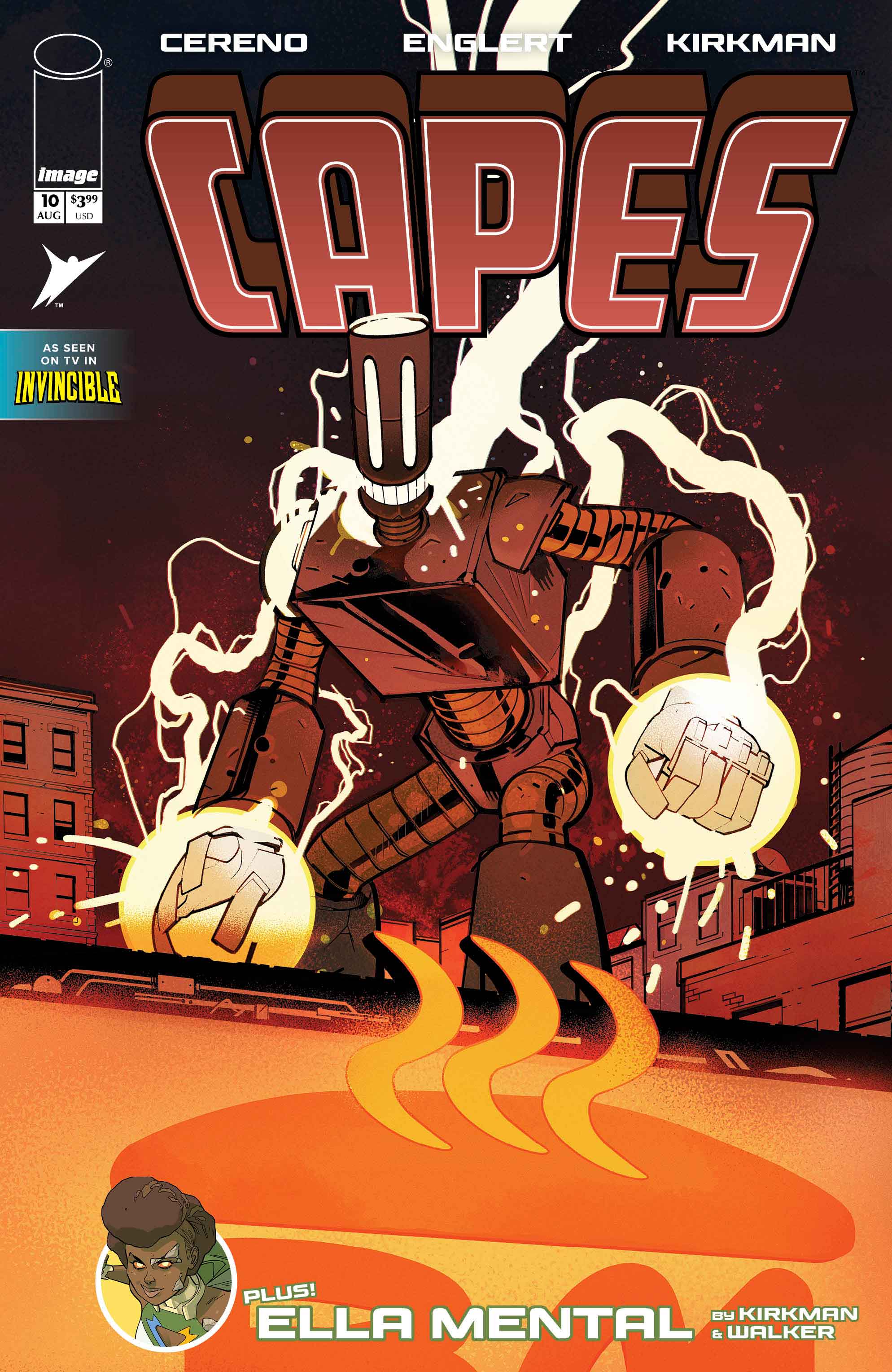 INVINCIBLE UNIVERSE CAPES #10 CVR B CONOR HUGHES VAR