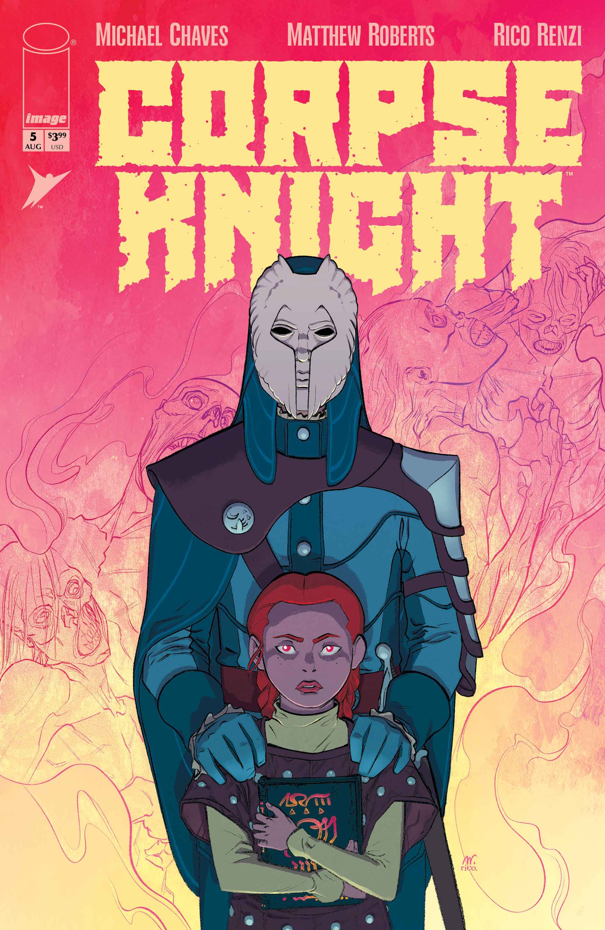CORPSE KNIGHT #5 CVR A MATTHEW ROBERTS & RICO RENZI