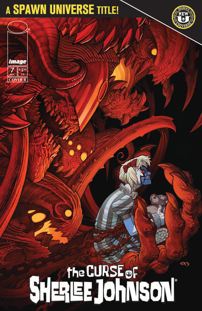 SPAWN THE CURSE OF SHERLEE JOHNSON #7 CVR B CHRIS STEVENS VAR