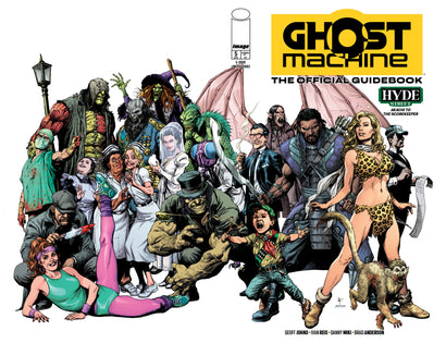GHOST MACHINE THE OFFICIAL GUIDEBOOK #5 CVR A GARY FRANK & BRAD ANDERSON WRAPAROUND