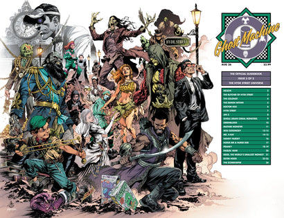 GHOST MACHINE THE OFFICIAL GUIDEBOOK #5 CVR C IVAN REIS & DANNY MIKI WRAPAROUND VAR