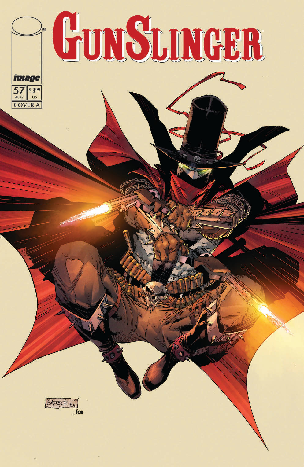 GUNSLINGER SPAWN #57 CVR A CARLO BARBERI