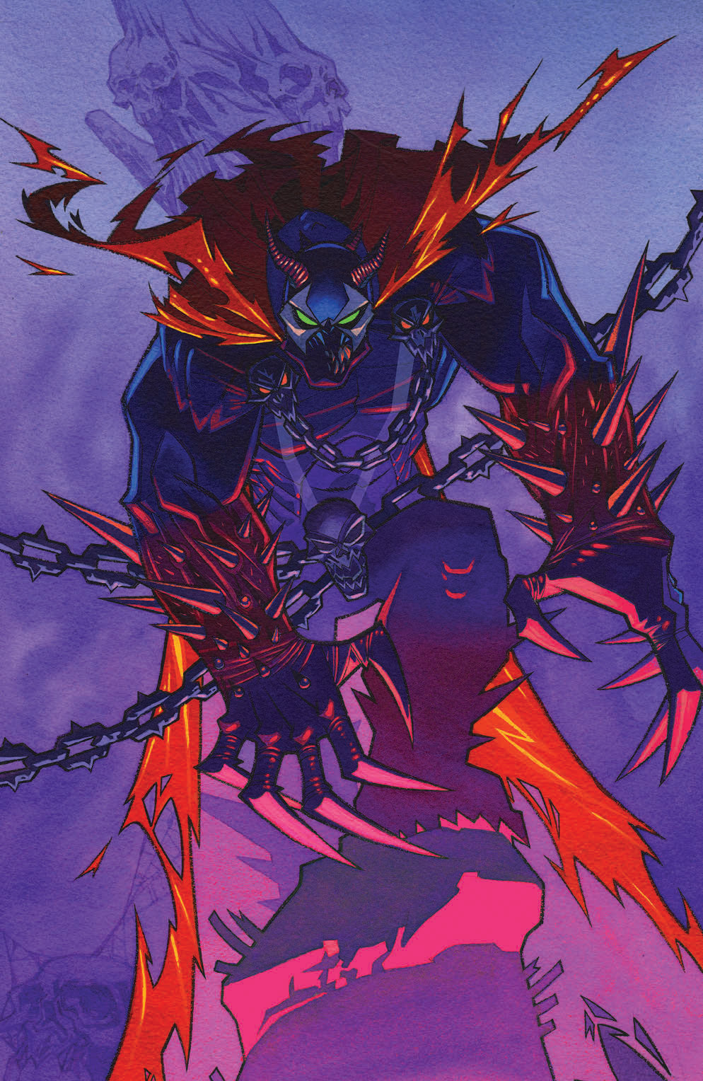 KING SPAWN #58 CVR B SHAWN CRYSTAL VIRGIN VAR