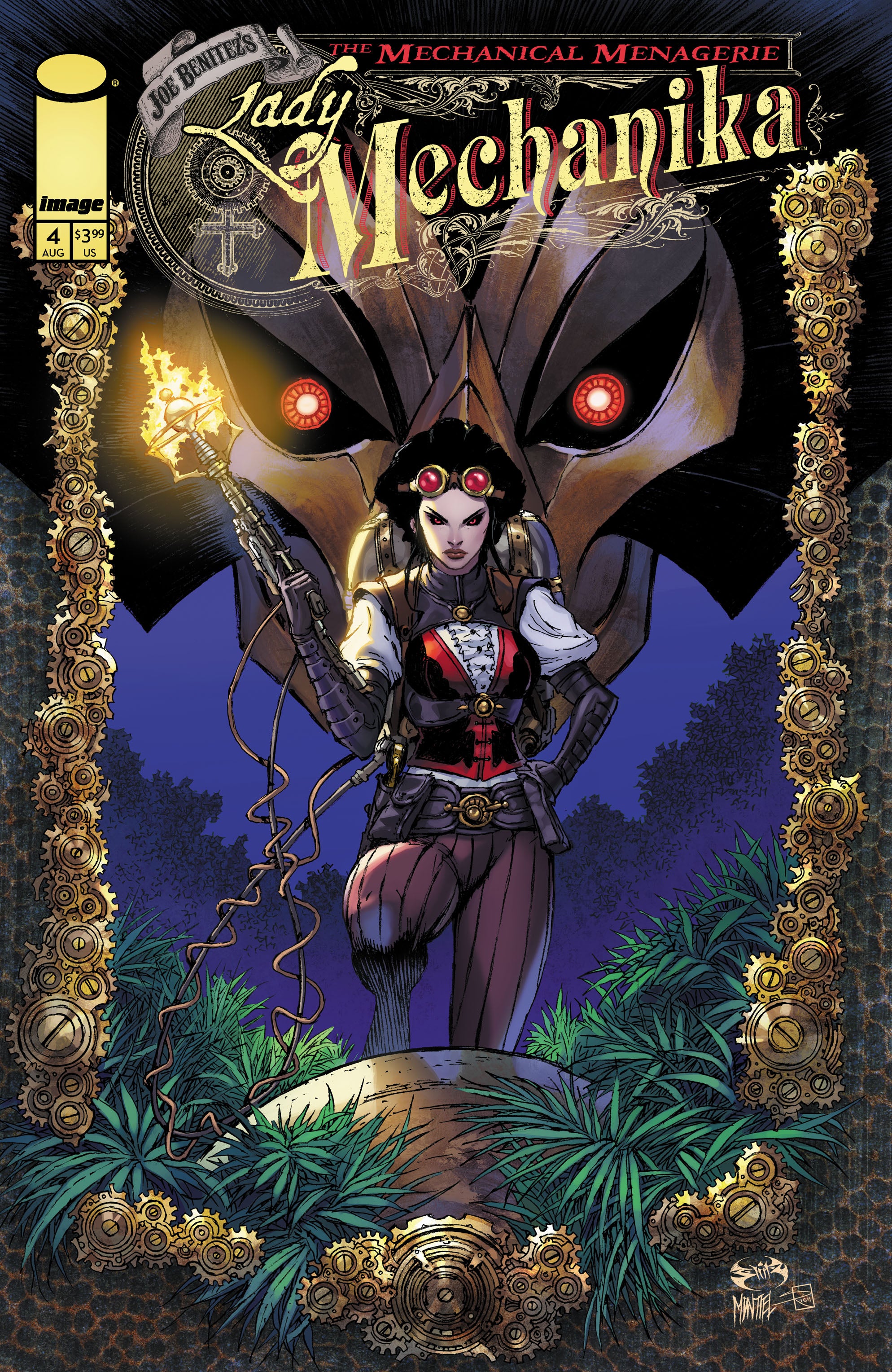 LADY MECHANIKA THE MECHANICAL MENAGERIE #4 CVR A MARTIN MONTIEL & SABINE RICH