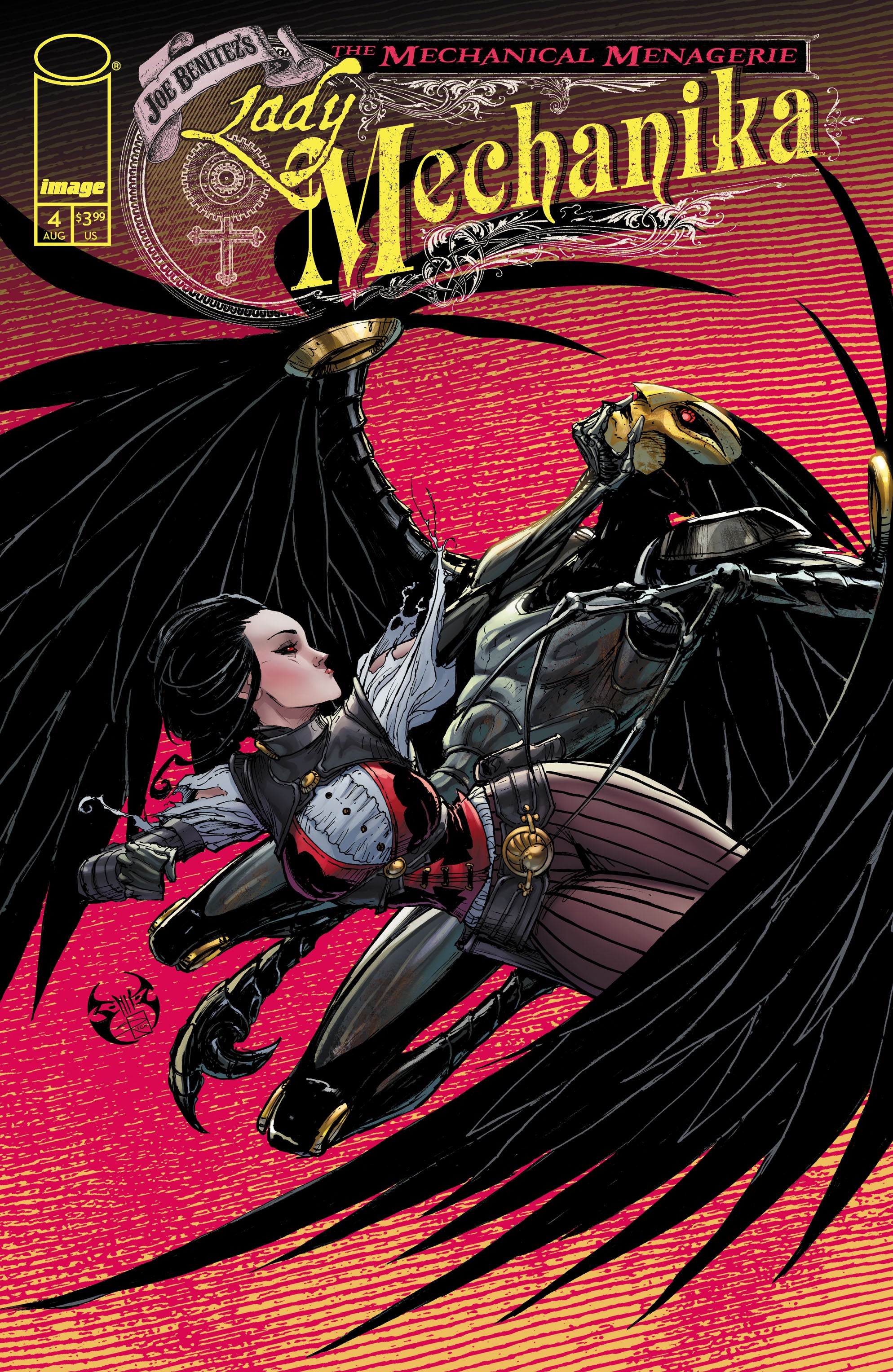 LADY MECHANIKA THE MECHANICAL MENAGERIE #4 CVR B JOE BENITEZ & SABINE RICH VAR