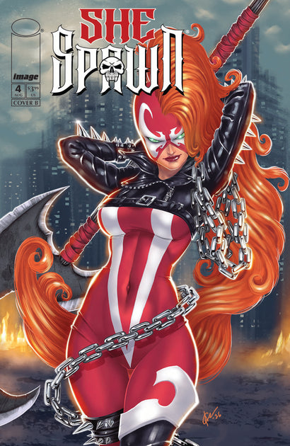 SHE SPAWN #4 CVR B DAVE HARRIGAN VAR