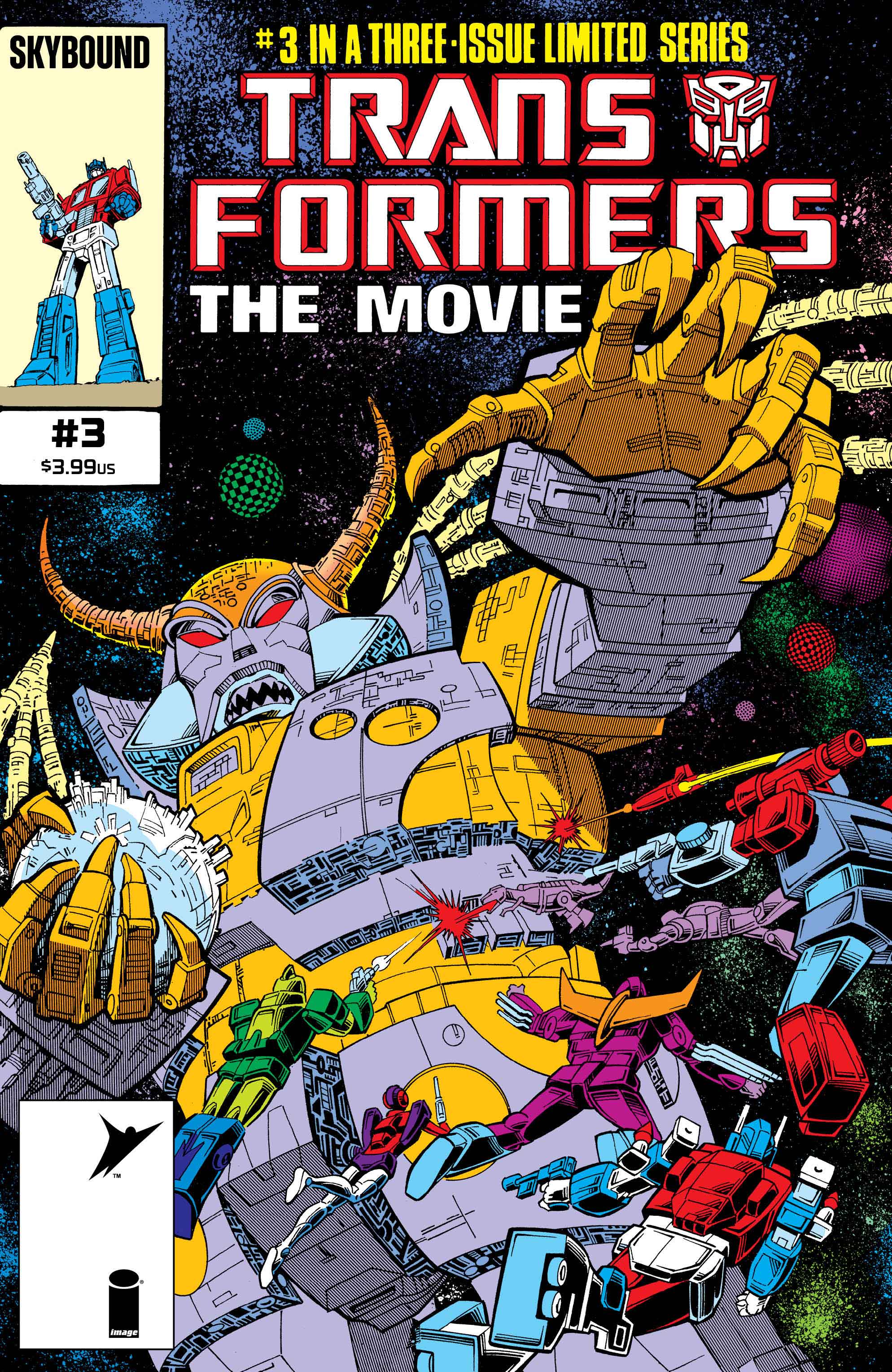 TRANSFORMERS THE MOVIE 40TH ANNIVERSARY EDITION #3 CVR B DON PERLIN & IAN AKIN VAR