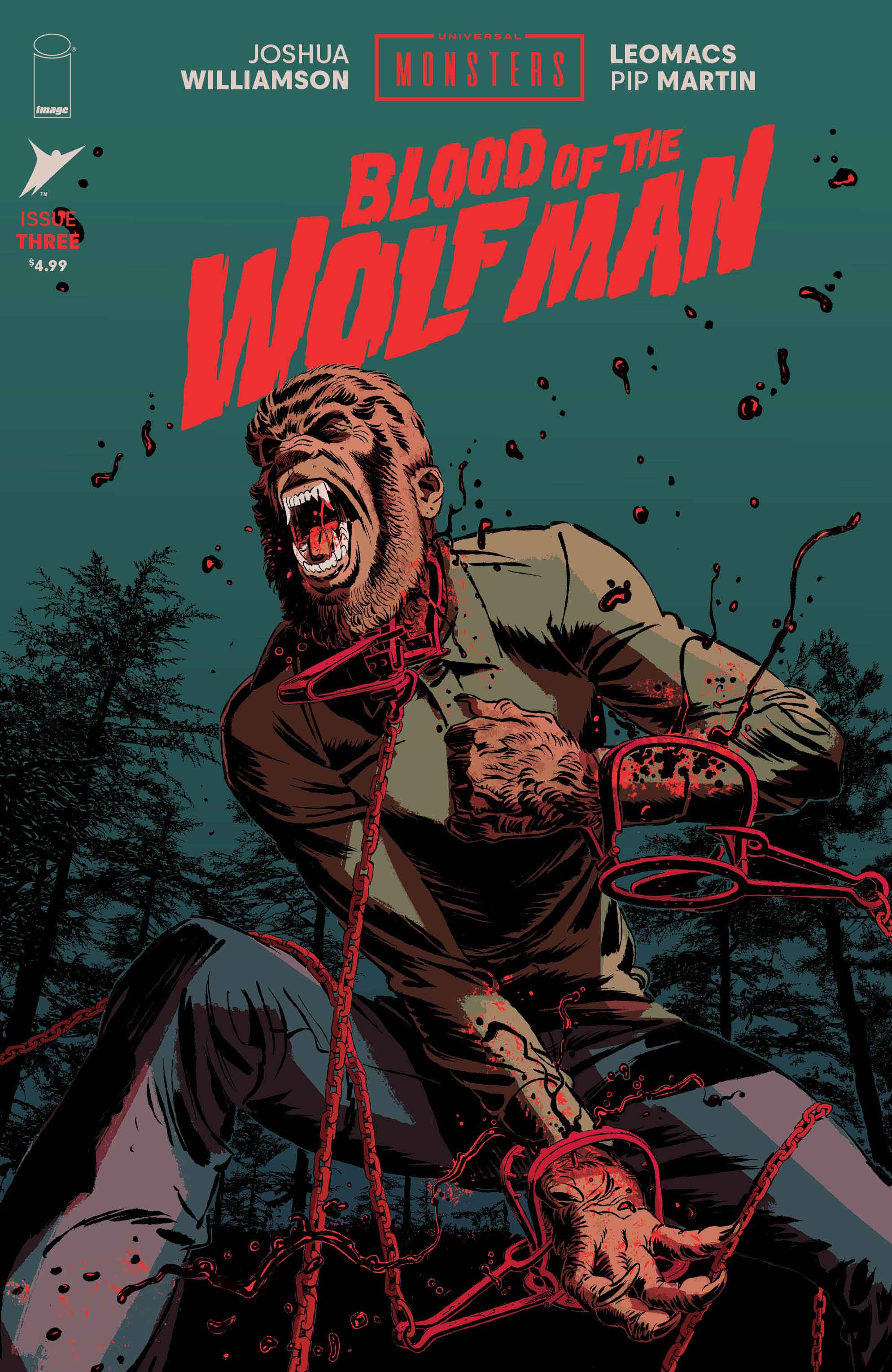 UNIVERSAL MONSTERS BLOOD OF THE WOLF MAN #3 CVR A LEOMACS & PIP MARTIN