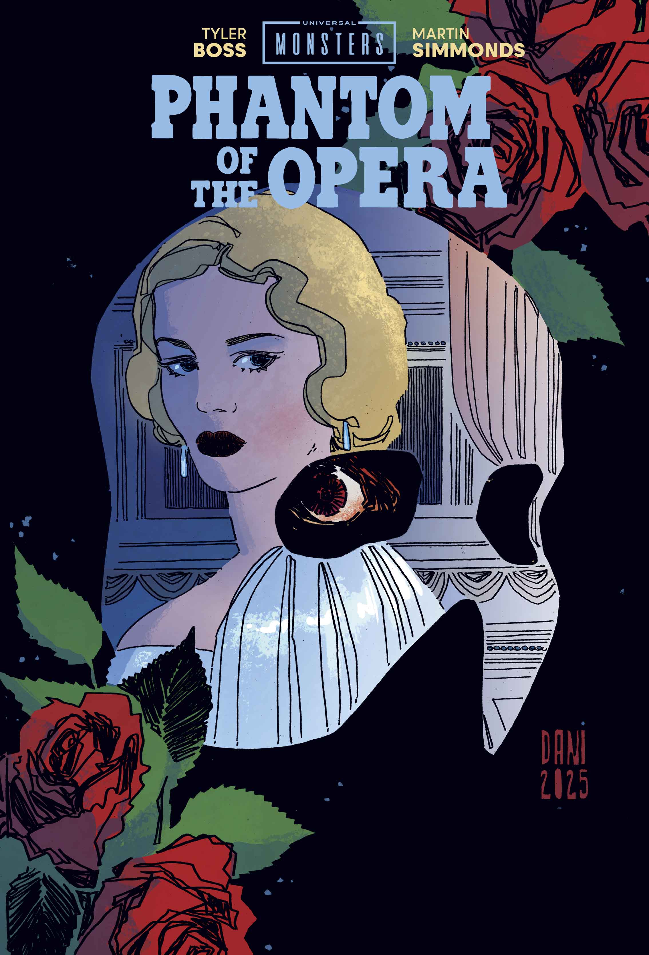 UNIVERSAL MONSTERS PHANTOM OF THE OPERA HC DIRECT MARKET EXCLUSIVE DANI CVR