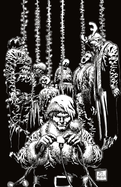 SILENT NIGHT DEADLY NIGHT DARK WINTER #2 CVR E ROY ALLAN MARTINEZ B&W LIMITED EDITION VAR
