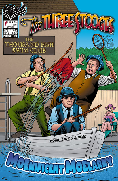 THREE STOOGES MAGNIFICENT MOELARKY #1 CVR A FRAIM BROTHERS