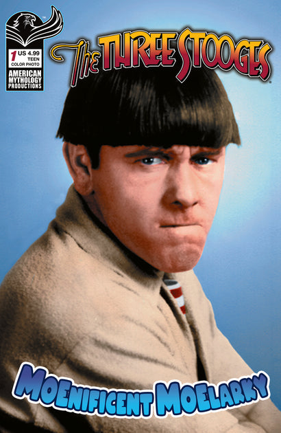 THREE STOOGES MAGNIFICENT MOELARKY #1 CVR B COLOR PHOTO VAR