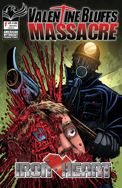VALENTINE BLUFFS MASSACRE IRON HEART #1 CVR B BUZ HASSON VAR