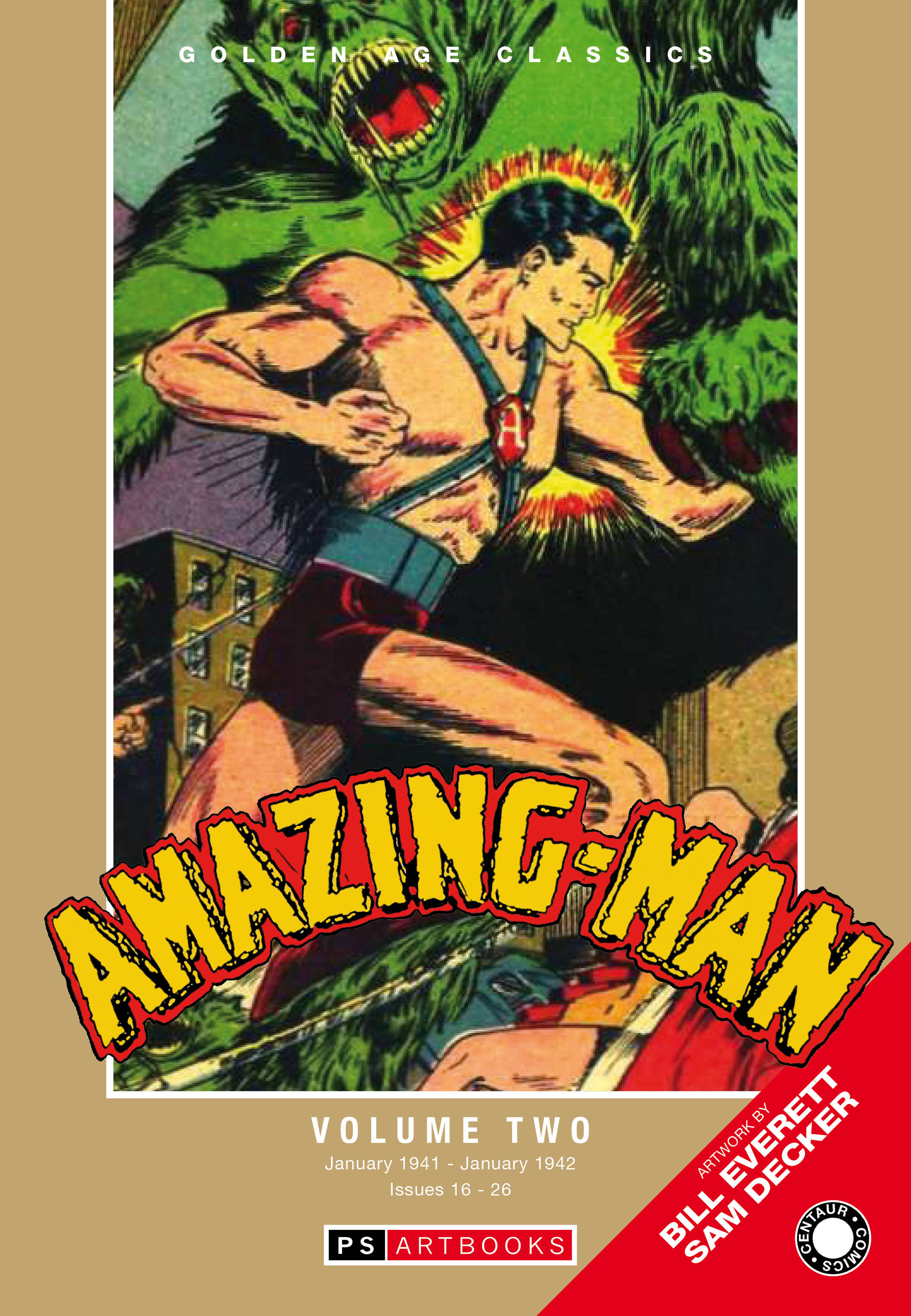 GOLDEN AGE CLASSICS AMAZING MAN HC VOL 02