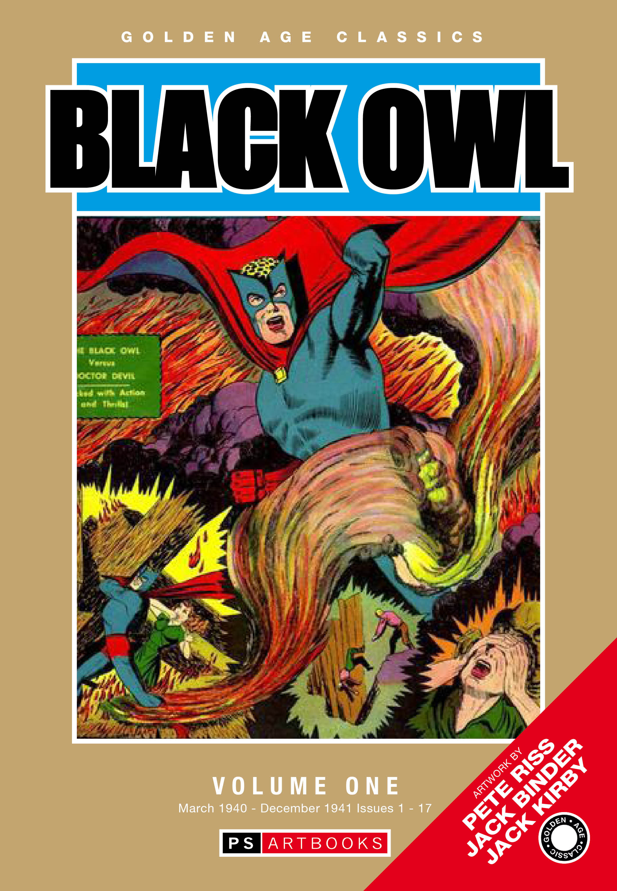 GOLDEN AGE CLASSICS THE BLACK OWL HC VOL 01