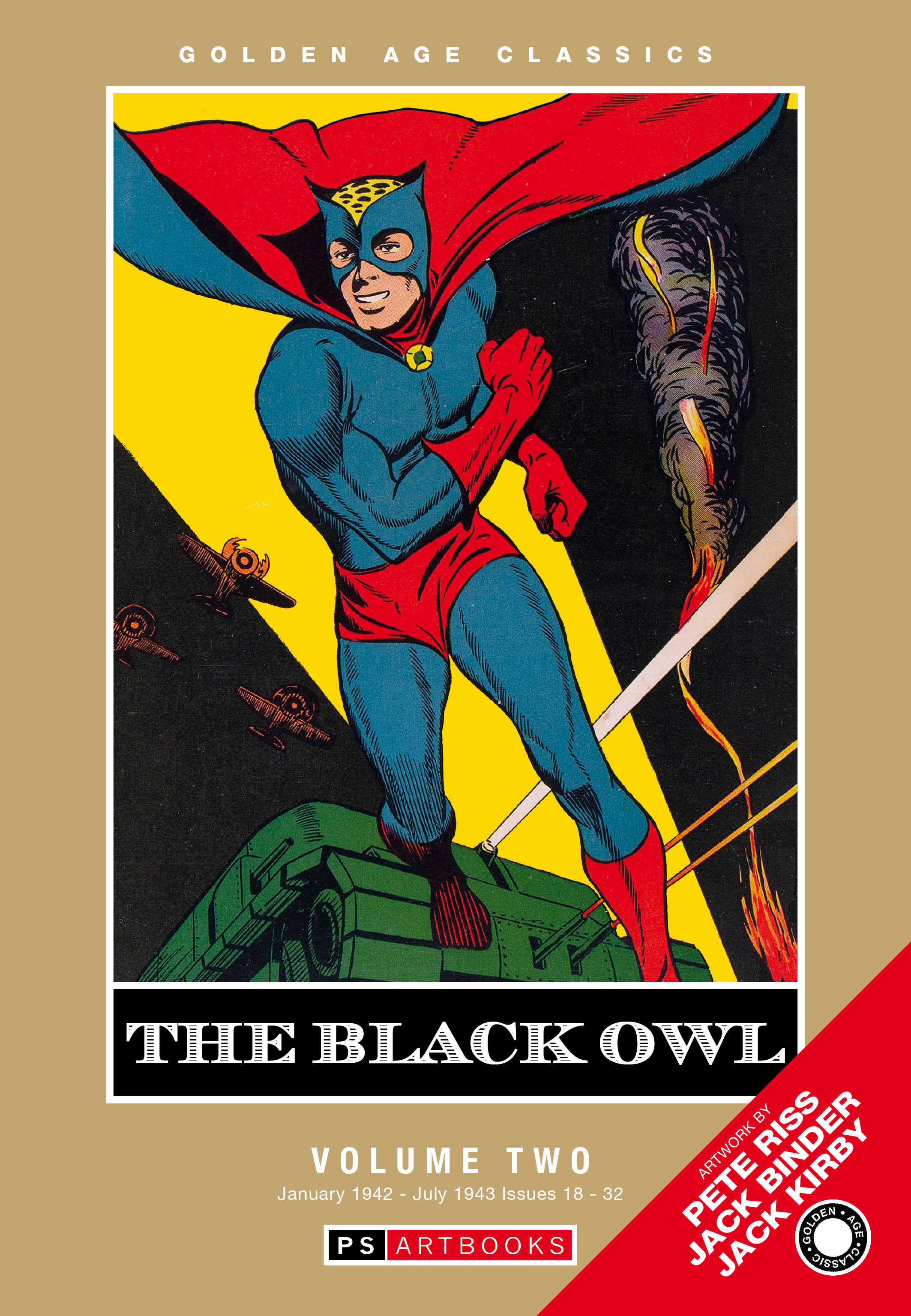 GOLDEN AGE CLASSICS THE BLACK OWL HC VOL 02