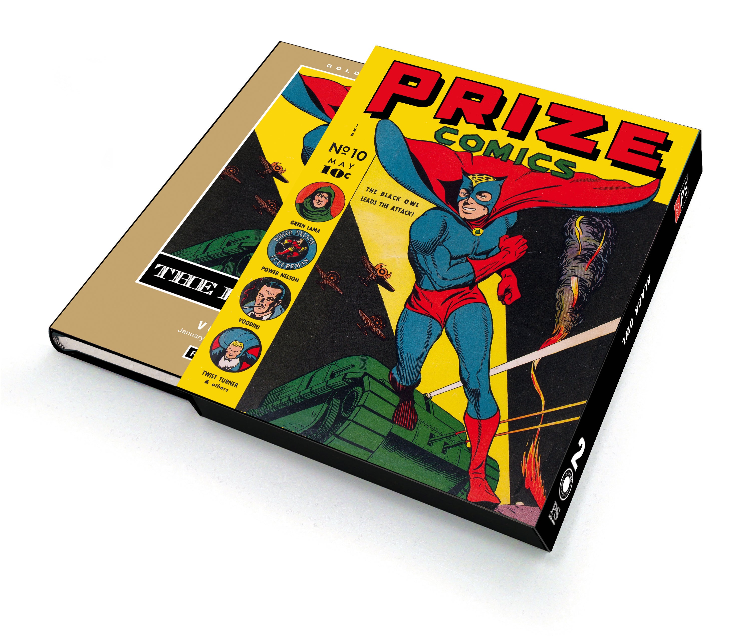 GOLDEN AGE CLASSICS THE BLACK OWL HC VOL 02 SLIPCASE EDITION