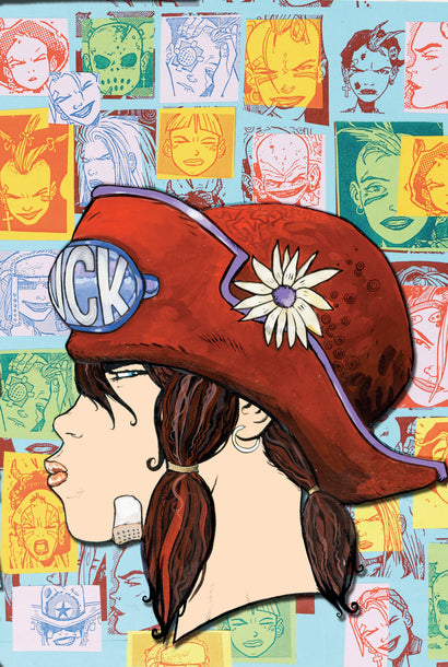 TANK GIRL SUMMER LOVE SENSATION 35TH ANNIVERSARY COMIC CVR C JAMIE HEWLETT VIRGIN CARDSTOCK VAR