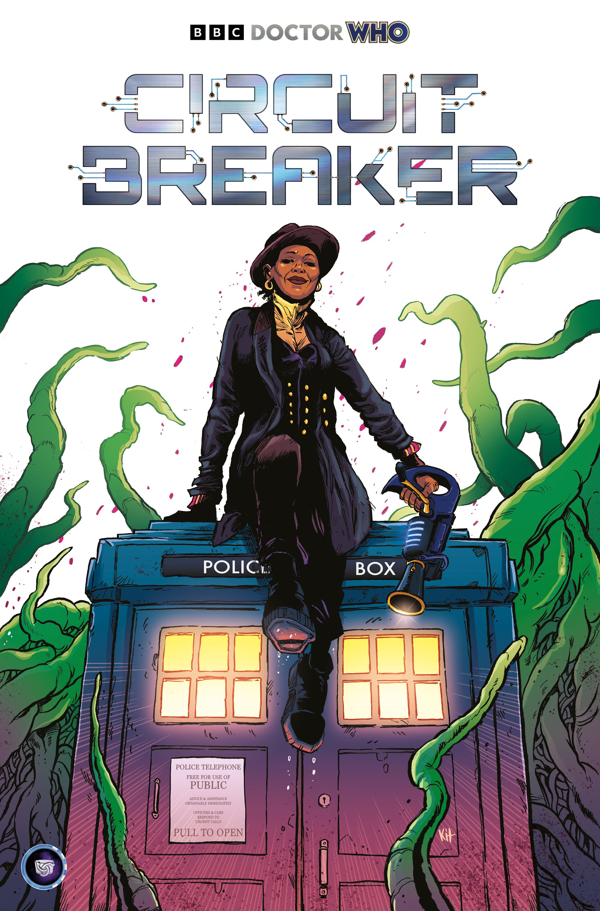 DOCTOR WHO CIRCUIT BREAKER #2 CVR C KIT WALLIS CARDSTOCK VAR